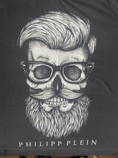 Phillip Plein Men's Phillipp Skull T Shirt XL Black Used