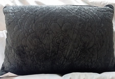 Dorma Ornate Velvet Grey