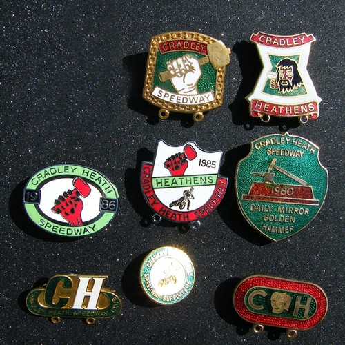 Cradley speedway badges sg - cradley,
