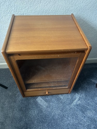 Mid century teak hifi - teak, cabinet