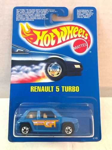 Hot wheels renault turbo - wheels, 5