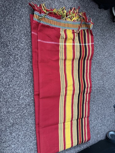 Red yellow black striped - red,