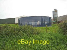 Photo 6x4 Slurry tank and silo Kinkry Hill Roadhead  c2007