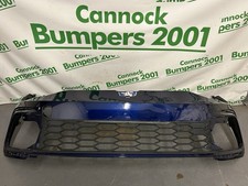 VOLKSWAGEN GOLF MK8 R LINE FRONT BUMPER BLUE 2021 - ONWARDS GENUINE 5H0807221G