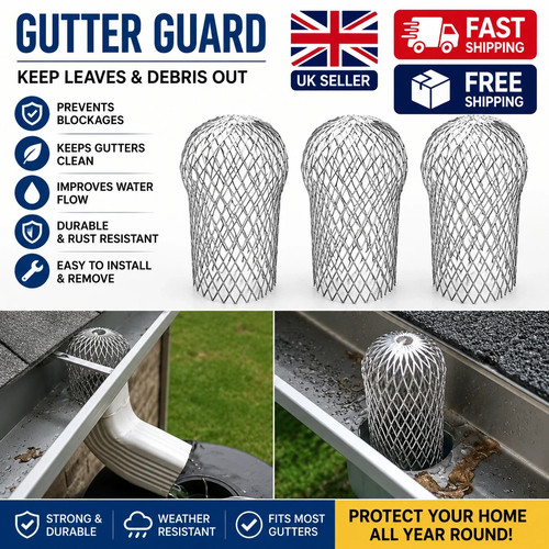 4pcs roof gutter guard filters - gutter,