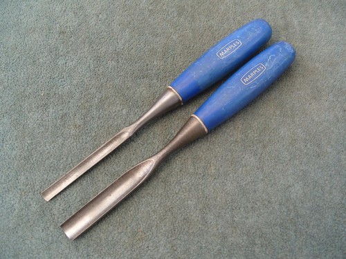 Two carving gouges marples - gouges, marples.