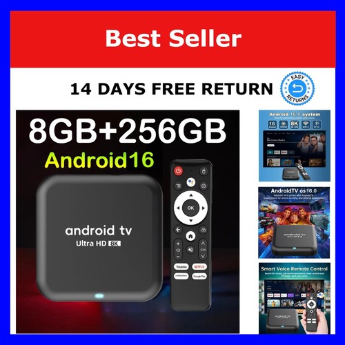 Android box 8k media - box,