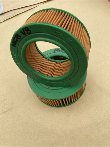 Mgb air filters new old - v8, x2
