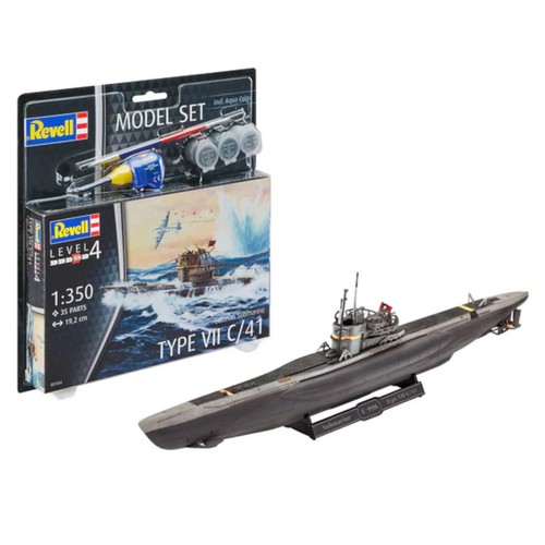 Revell german submarine - submarine, type