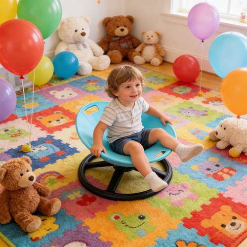 Large sensory spinning chair - sensory,