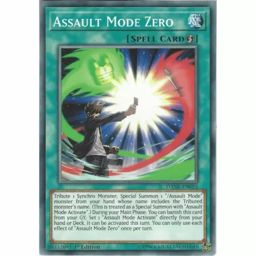Assault mode zero dane - zero, dane-en055