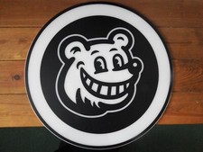 Mambo surf shop grinning bear signage / light cover - 1990s