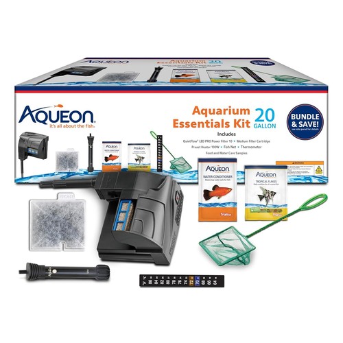 Aqueon fish tank - fish, aquarium