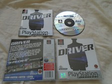Driver PS1 (COMPLETE) car driving Sony Playstation platinum original racing