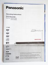 Panasonic Diga Owner Manual