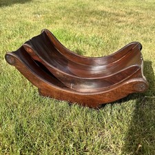 Antique Victorian Mahogany Cheese Cradle