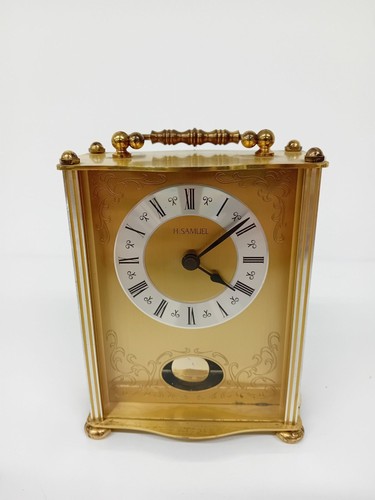 Samuel carriage clock - h,