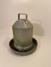 Vintage galvanised chicken - vintage,