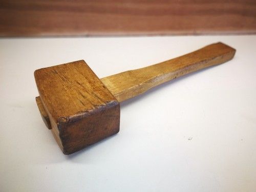 Carpenters wooden mallet 4 - wooden,
