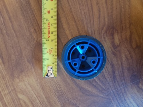Meccano plastic wheel - wheel, with