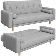 Seater fabirc sofa bed click - seater,