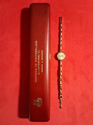 Boxed vintage 9ct - boxed, ladies