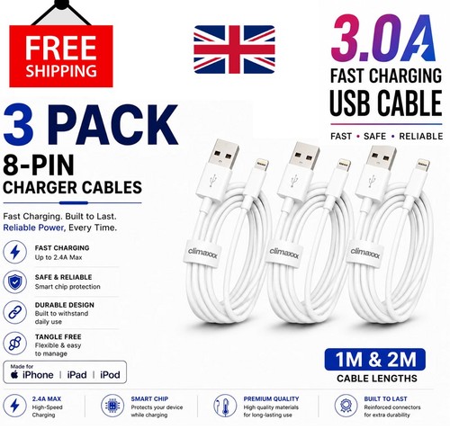 Iphone charger cable - iphone, (3