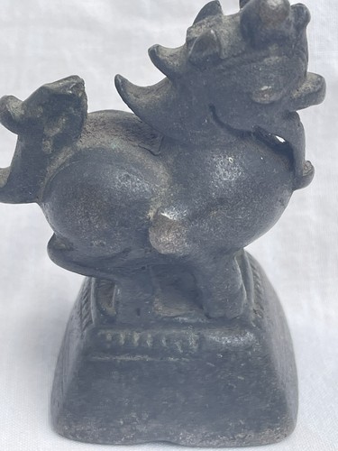 Antique opium weight bronze - antique,