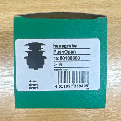 Hansgrohe pushopen basin waste - basin,