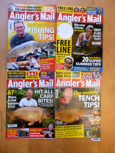 Anglers mail magazines - x,