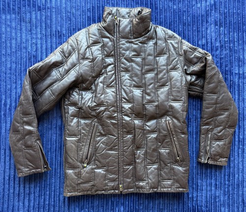 Brown leather volcom snow - leather,