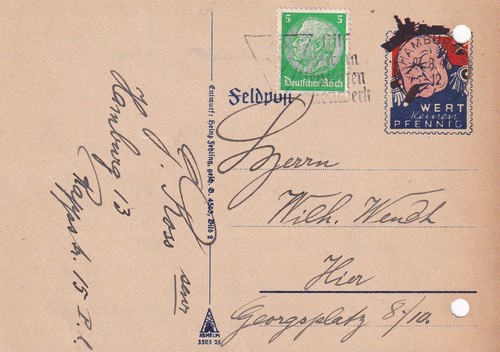 Propaganda field postcard - propaganda,