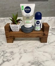 Small Handcrafted Bathroom Shelf, Wooden Kitchen Organiser, Next Day Free Post!