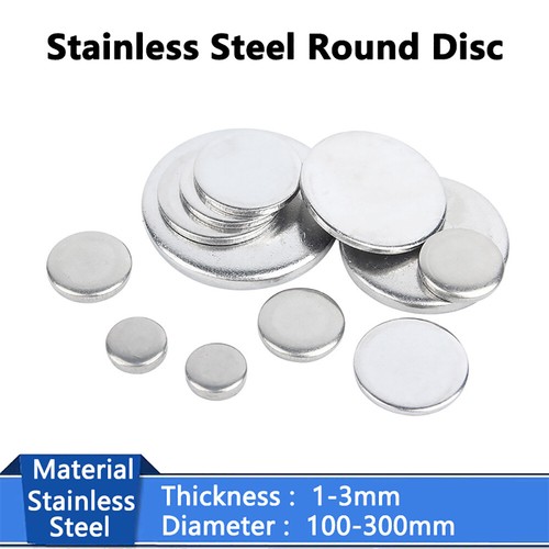 Stainless steel blank round - stainless,