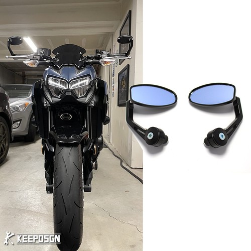 Pair 22mm bar end mirrors - 7/8",