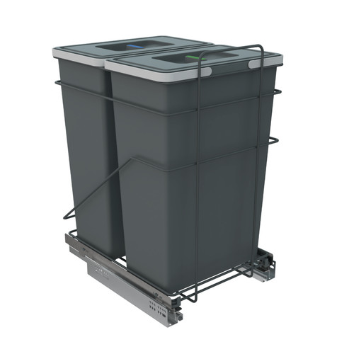 500mm grey cabinet - cabinet, bin