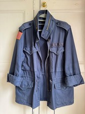 Ralph Lauren M65 Miltary Combat Jacket - Navy Mens XS - Ladies UK 8-10