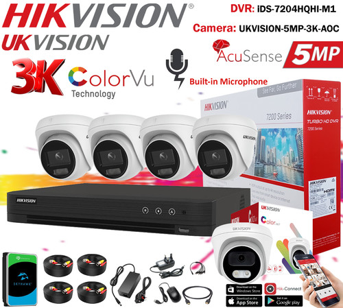 Hikvision 5mp colorvu - hikvision,
