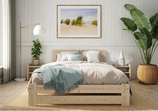 Handmade Solid Wooden Bed