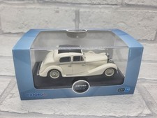 Oxford Diecast -Jaguar SS 2.5L - Cream Saloon Model -JSS001 - 1/43