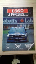 British Touring Cars Brands Hatch 1991 well autographed programme