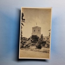 West Malling Postcard C1920 Real Photo Kent St James The Great Church