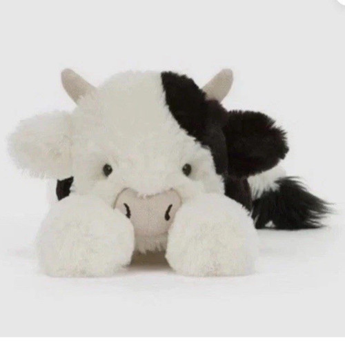 Jellycat smudge cow rare - cow,