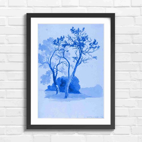 Orchard trees artistic - orchard,