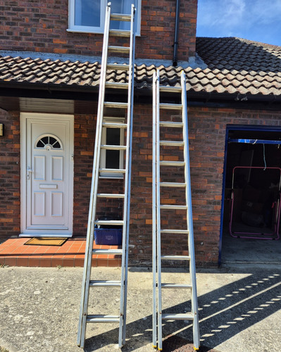 Aluminium double extension - double,