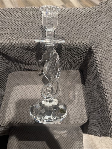 New waterford crystal seahorse - new,