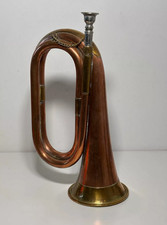 Copper and brass clairon - copper,