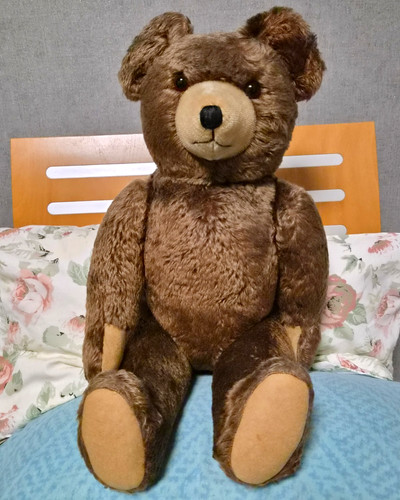 Antique teddy 60cm 1930s - antique,