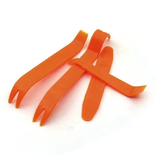 Plastic car trim - , removal