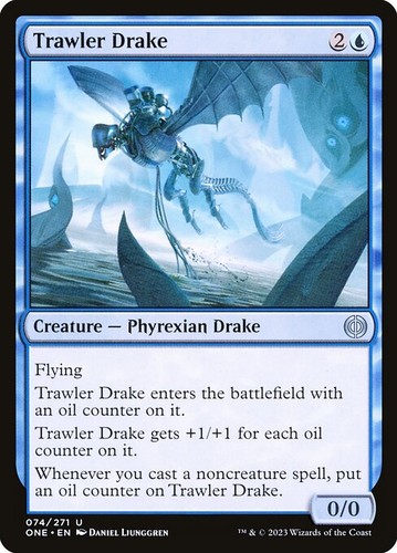 Mtg trawler drake - trawler, (foil)